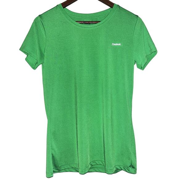 Reebok Green Athletic Short Sleeve T-Shirt Men's Medium (40) - Picture 1 of 5
